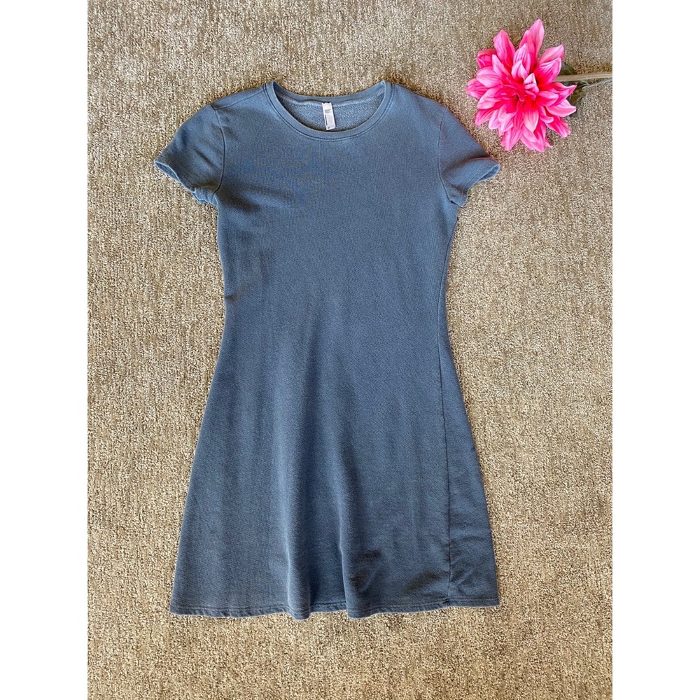 American Apparel Grey Short Sleeve Dress